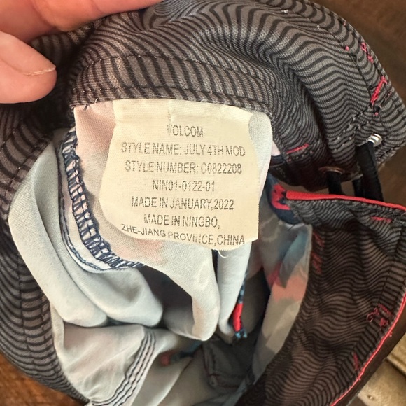 BIG BOYS JULY 4TH MOD-TECH TRUNKS - NAVY - Picture 4 of 4